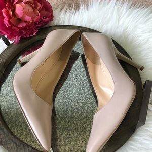 Marc Fisher | Shoes | Marc Fisherbeautiful Nude Leather Heels Sz 95